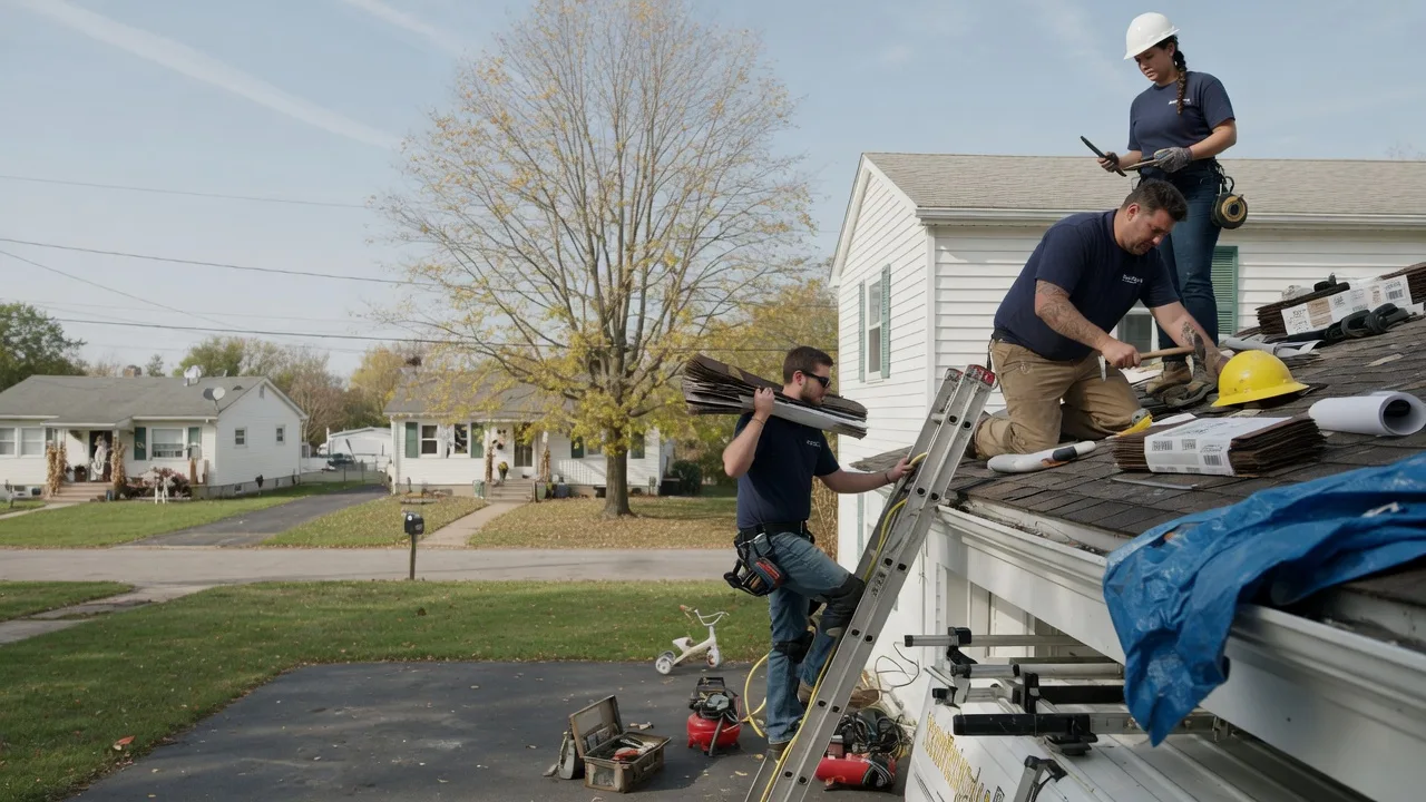 Local Roofing Contractors in Herndon, KS near me